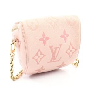 Louis Vuitton Bum tone Empreinte pink handbag Leather Bag gradient two